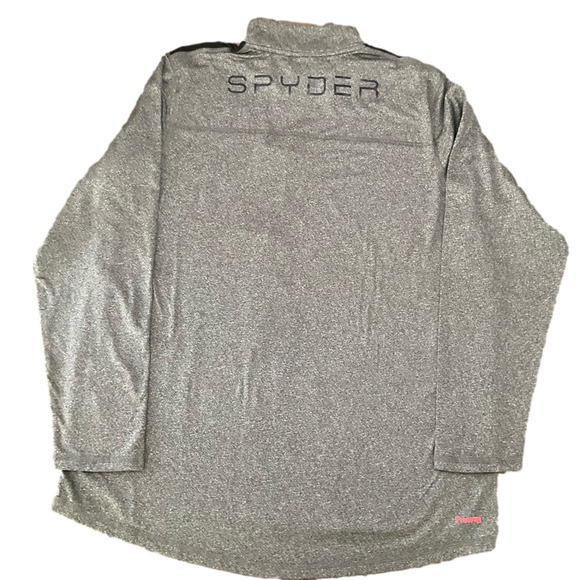 Spyder Activewear Men's Quarter Zip 4 Way Stretch Pullover Size 3XL NEW - Picture 2 of 9